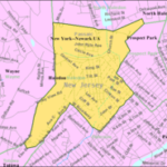 map of Haledon, NJ