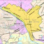 Trenton, NJ map